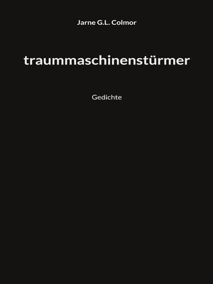 cover image of Traummaschinenstürmer